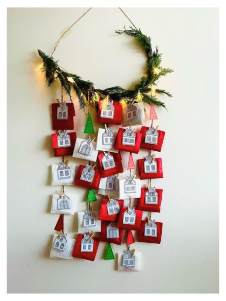 adventni domecky jako doplnek na pytliky
